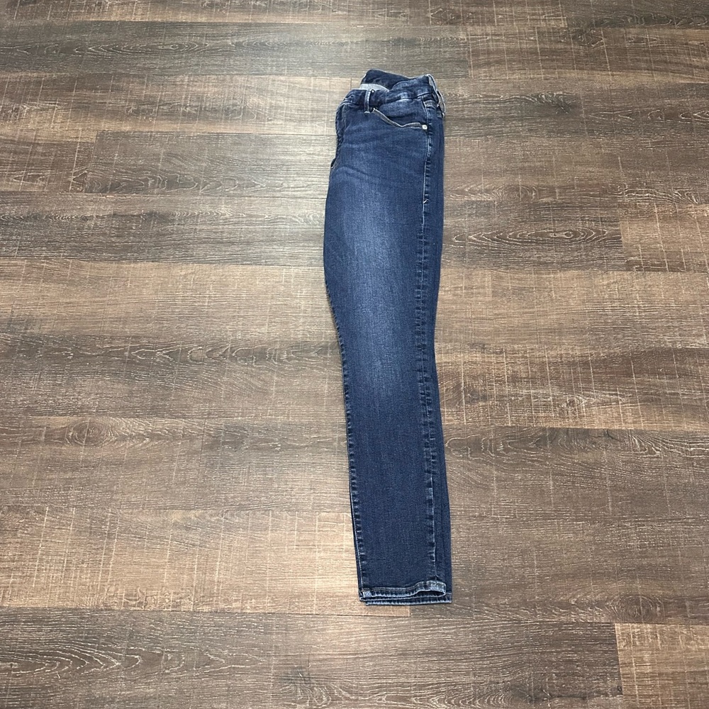 Good American Medium Denim Wash High Rise Size 12 - Picture 3 of 5